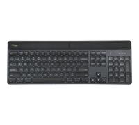 Targus EcoSmart - Clavier - collecte durable d'énergie - full size - antimicrobienne - rétroéclairé - sans fil - Bluetooth 5.0 - QWERTY - Espagnol - noir - emballages recyclés