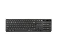 Targus EcoSmart - Clavier - full size - antimicrobienne - USB - QWERTY - Nordique - noir