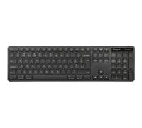 Targus EcoSmart - Clavier - full size - antimicrobienne - USB - QWERTY - R.-U. - noir