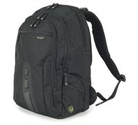 Targus EcoSpruce Sac à Dos Ordinateur 27 L, Sac pour Ordinateur jusqu'à 15,6'', Sacoche Ordinateur fabriqué en Bouteilles en Plastique recy s - Noir, TBB013EU