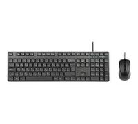 Targus – Ensemble clavier et souris Combo Full Size – Français – Noir
