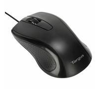 Targus Full-Size Optical Wired Mouse, Black (AMU81AMGL)