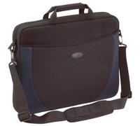 Targus Housse en néoprène avec bandoulière pour Ordinateur Portable Professionnel et de Voyage, Noir, Bleu,