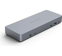 Targus HYPER HD-GD1000-EU - Station d'accueil - USB 3.2 Gen 1 (3.1 Gen 1) Type-C - 65 W - 3,5 mm - Argent - 10 Gbps