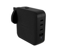 TARGUS Hyper HyperJuice 100W USB-C GaN Travel Charger 3C+1A - Black
