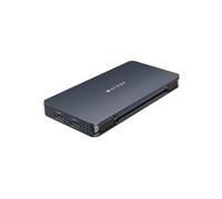 Targus HyperDrive Next HD7001GL - Station d'accueil USB-C 3.2 Gen 2, 2x HDMI, 2x USB-A, 1x USB-C, Ethernet Gigabit, Lecteur SD, PD 100W, Midnight Blue