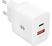Targus HyperJuice Alimentation 20 W, 18 W USB-C®, USB-A blanc pour prise murale, intérieure
