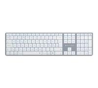 Targus HyperSpace - Clavier - full size - rétroéclairé - sans fil - Bluetooth 5.0 - QWERTY - Nordique - gris sidéral G