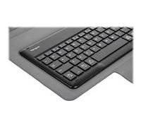 Targus Pro-Tek Universal - Clavier et étui - sans fil - Bluetooth 5.0 - noir clavier, noir étui - B2B