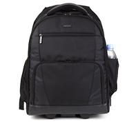 Targus Sac à roulettes pour Ordinateur Portable jusqu'à 16", Sac à roulettes Metro conçu pour Les Voyages Professionnels et Les navetteurs, résistant à l'eau, Noir