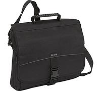 Targus Sacoche de transport pour ordinateur portable de 15,6 pouces - Sacoche fine pour HP, Microsoft, Dell, Lenovo, Apple, Noir (TCM004US)