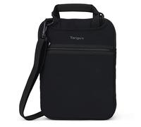 Targus Sacoche Verticale pour Ordinateur Portable de 11,6 à 12" avec poignées cachées, bandoulière transversale, Design Sac à bandoulière Convertible, Noir (TSS912)