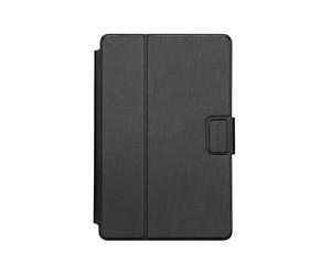 Targus SafeFit Folio THZ785GL pour Tablette jusqu'à 10.5" TPU Noir - Compatible Toutes Marques, Fermeture Magnétique, Résistant aux Chocs, 205x275x20mm, 500g