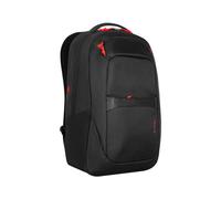 Targus Strike II TBB639GL Sac à Dos 17.3" Noir - Compartiments Tablette/Clavier/Écouteurs, Poches Avant/Latérales, 335x140x510mm, 820g