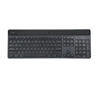 Targus EcoSmart - Clavier - collecte durable d'énergie - antimicrobienne - rétroéclairé - sans fil - Bluetooth 5.0 - QWERTY - Allemand - commutateur : commutateurs à clé à ciseaux - noir -...