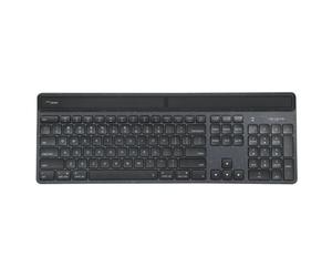 TARGUS Targus Sustainable Energy Harvesting EcoSmart clavier Universel Bluetooth AZERTY Français Noir