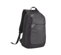 Targus TBB565GL Sac à dos 15.6" Noir/Gris Polyester 16L Compartiment Ordinateur portable, Poches Avant, Sangle d'épaule amovible, 425x310x120mm, 450g