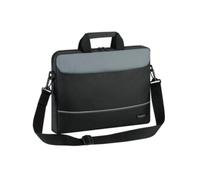 Targus TBT238EU Sacoche Ordinateur Portable 15.6" Polyester Noir/Gris 39,6cm Dimensions 385x280x43mm Poids 490g