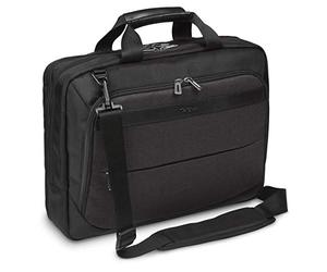 Targus TBT915EU Mallette haute capacité CitySmart 14,15,15,6” pour portable à chargement par le dessus de Targus - Noir/Gris
