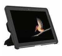 - Etui à rabat pour tablette - polyuréthanne thermoplastique (TPU), polycarbonate durci - gris - pour Microsoft Surface Go, Go 2