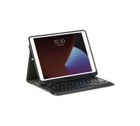 Targus THZ891DE Étui Folio Noir pour iPad 10.2" (8ème & 7ème Gen), écran max 25.9cm, Fermeture Élastique, Résistant aux Chocs & Rayures, Support intégré