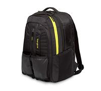 Targus TSB943EU Work + Play Sac à dos pour sport de raquettes pour ordinateur portable jusqu’à 15,6" pouces, 28 litres - Tennis/Badminton/Squash/Padel - Noir
