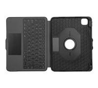 Targus Versavu - Clavier et étui - avec trackpad - rétroéclairé - sans fil - Bluetooth 5.0 - QWERTY - R.-U. - noir G