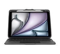 Targus Versavu - Clavier et étui (boîtier de clavier) - avec trackpad - rétroéclairé - sans fil - Bluetooth 5.0 - QWERTY - Nordique - noir