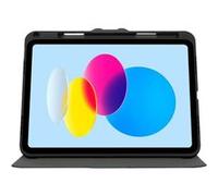 Targus VersaVu - Étui à rabat pour tablette - rotation de 360 degrés - polyuréthane, polyuréthanne thermoplastique (TPU) - bleu - 10.9" - pour Apple 10.9-inch iPad (10ème génération); iPad A16 Wi-Fi, 