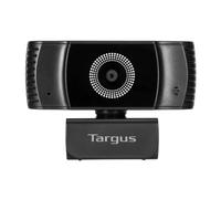 Targus Webcam Plus - Webcam - Farbe - 2 MP - 1920 x 1080 - 1080p - Audio - USB 2.0 - MJPEG, H.264, H.265