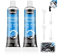 Taricor Colle a Pare Brise Voiture, 50ml x 2 Tubes Colles Carrosserie Voiture Noir, Colle pour Joint Pare Brise Adapté au Scellement des Carrosseries et Autres pièces Automobiles