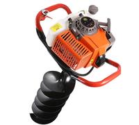 Tarière à essence 2 temps, 71 cc pour creuser des trous sur glace, 3000 W, 100 mm à 300 mm de diamètre