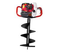 Tarière À Essence À 4 Temps,Perceuse Trou Poteau Clôture Jardin, 999cc, 8.5 CV, Profondeur Perçage 108 cm,Pour Usage Domestique et Professionnel 20cm