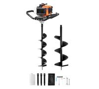 Tarière à Essence-VEVOR-52 CC-Tarière Thermique de Plantation 1450 W avec Forets 150 mm et 250 mm-pour Plantes de Jardin