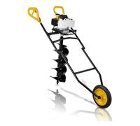 Tarière brouette thermique GARLAND AUGER 1211TG-V20 - L: 98 cm - l: 52.5 cm - Noir