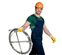 Tarière d'égout en serpent, extra longue de 18,9 m, outil professionnel de blocage de câble en acier pour évier, toilettes, canalisations de douche