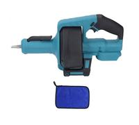 Tarière électrique sans Fil pour canalisations, Outil de débouchage plomberie à Alimentation Automatique, câble Flexible de 7 m pour l’élimination des Cheveux et des obstructions, (Bleue)