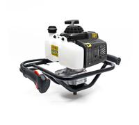 Tarière thermique 3CV Essence 2,2kW Foreuse à moteur Sol Matériaux Bois Forage