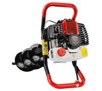 Tarière thermique 52 cm³ + 3 mèches 6 CV / 4,41 kW