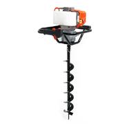 Tarière thermique Essence 1,4 kW 1,9 CV 52 ccm Set Foret de 150 mm Jardinage