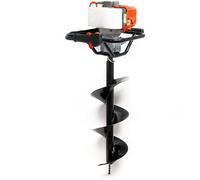 Tarière thermique Essence Set avec foret de 200 mm, 1,4 kW 1,9 CV Machine à percer Jardinage