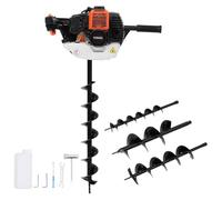 Tarière Thermique, Foreuse de Terre Tarière à Essence orange