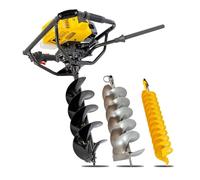 Tarière thermique GARLAND AUGER 1232GB-V24 - L: 130 cm - l: 36 cm - Jaune