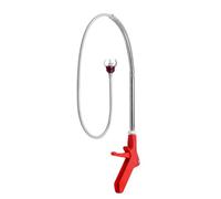 Tarière WC avec pince de ramassage de griffes, outils de plomberie flexibles et antidérapants, outil de préhension de tarière