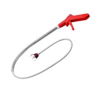 Tarière WC - Outil serpent de plomberie, pince d'épilation | Dispositif de nettoyage de canalisations flexible, extracteur de bouchons de câble à ressort, extracteur de tuyau robuste pour le drainage