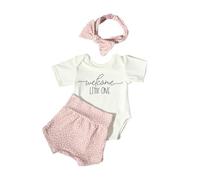 Tarif De Bienvenue Et Pantalon Coiffeur Ensemble Pour Les Vêtements Photographie Photos Pour Bébé