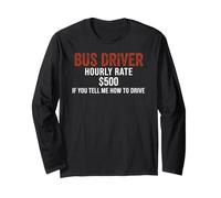 Tarif horaire du Chauffeur de Bus 500 $ si Vous me Dites Manche Longue