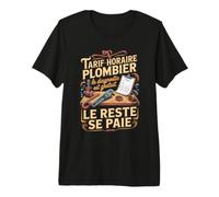 Tarif Horaire Plombier Le Diagnostic Gratuit T-Shirt Haut de Gamme