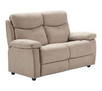 Canapé 2 Places Fixe Beige Tissu Waterproof - TARIFA - ALTOBUY Beige G