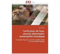 Tarification De L'eau, Sécurité Alimentaire, Vulnérabilité Climatique